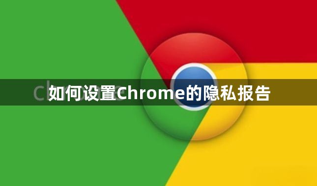 如何设置Chrome的隐私报告1