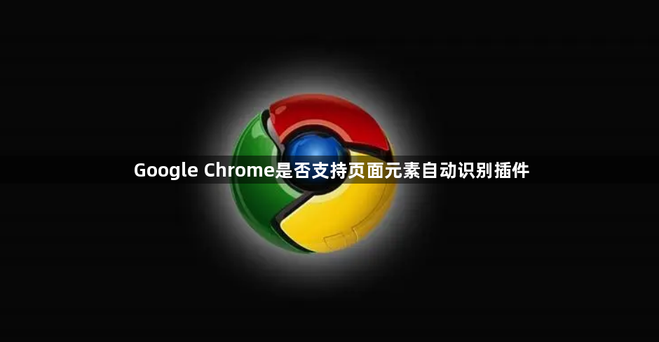Google Chrome是否支持页面元素自动识别插件1