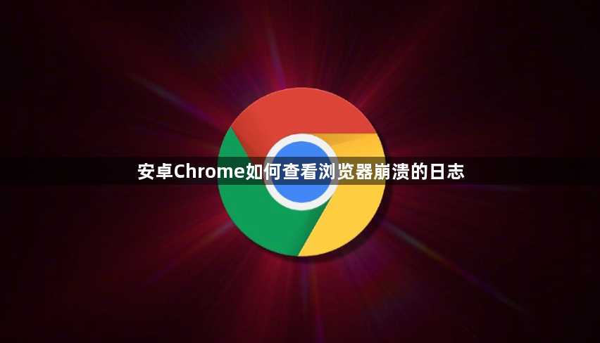安卓Chrome如何查看浏览器崩溃的日志1