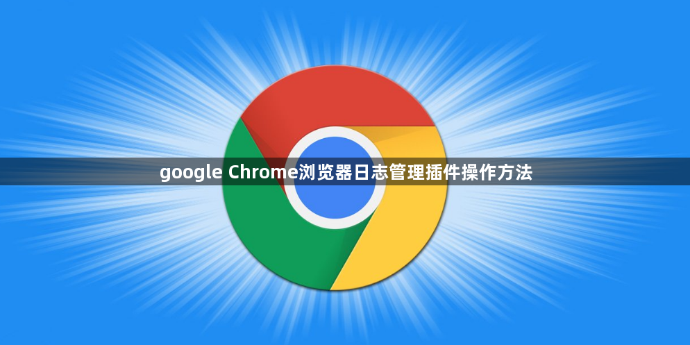 google Chrome浏览器日志管理插件操作方法1