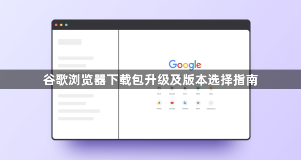 谷歌浏览器下载包升级及版本选择指南1