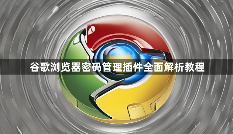 谷歌浏览器密码管理插件全面解析教程1