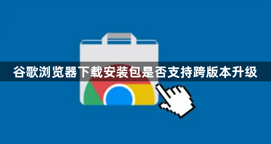 谷歌浏览器下载安装包是否支持跨版本升级1