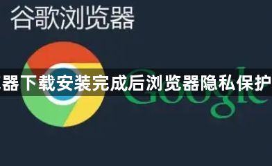 谷歌浏览器下载安装完成后浏览器隐私保护设置方法1