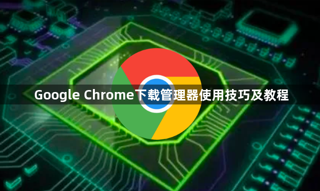 Google Chrome下载管理器使用技巧及教程1