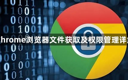 Chrome浏览器文件获取及权限管理详解1