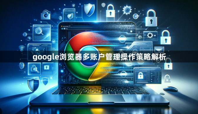 google浏览器多账户管理操作策略解析1