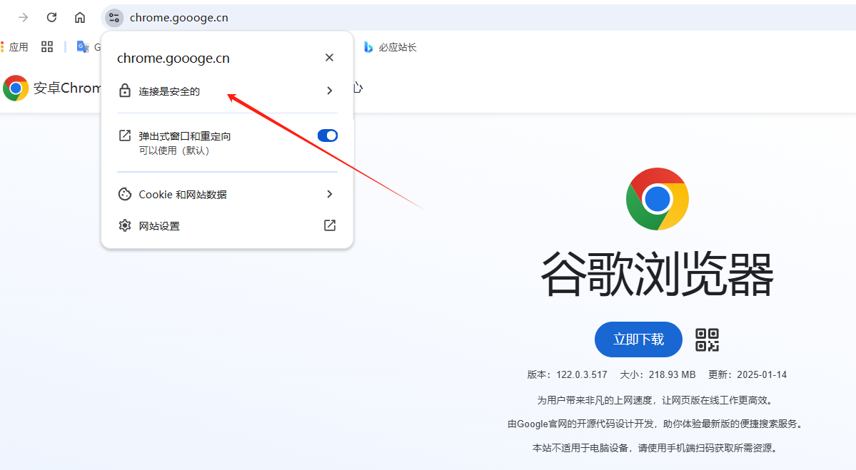 谷歌浏览器如何查看证书信息3