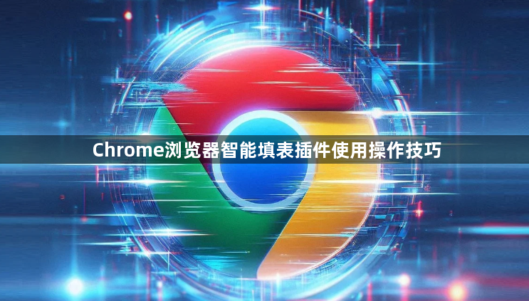 Chrome浏览器智能填表插件使用操作技巧1
