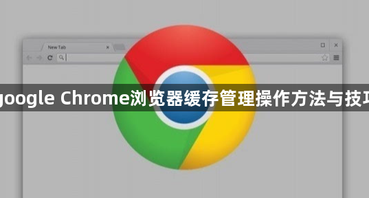 google Chrome浏览器缓存管理操作方法与技巧1