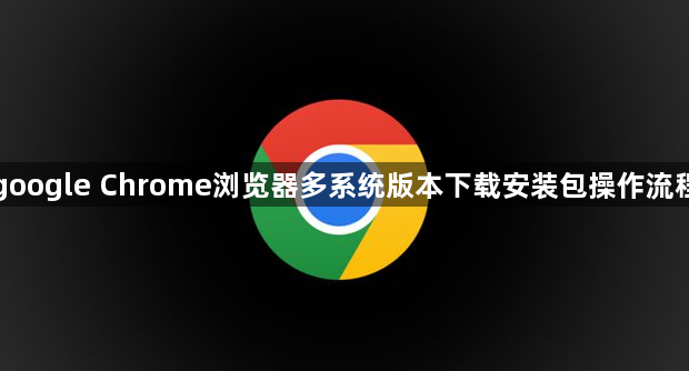 google Chrome浏览器多系统版本下载安装包操作流程1