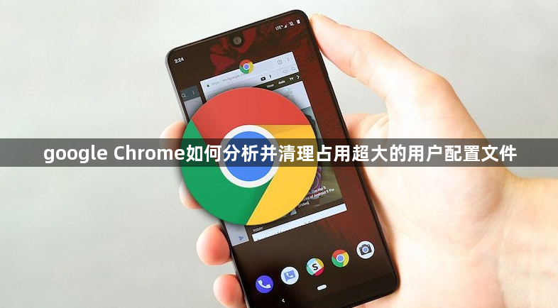 google Chrome如何分析并清理占用超大的用户配置文件1