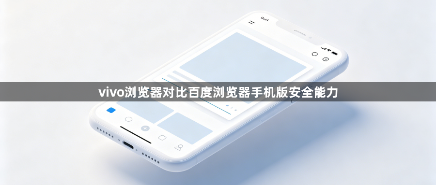 vivo浏览器对比百度浏览器手机版安全能力1