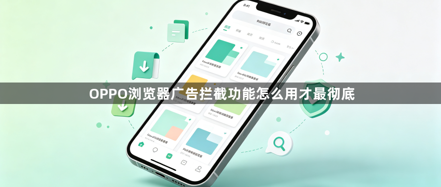 OPPO浏览器广告拦截功能怎么用才最彻底1