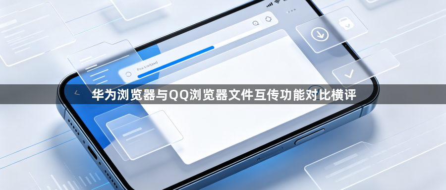 华为浏览器与QQ浏览器文件互传功能对比横评1