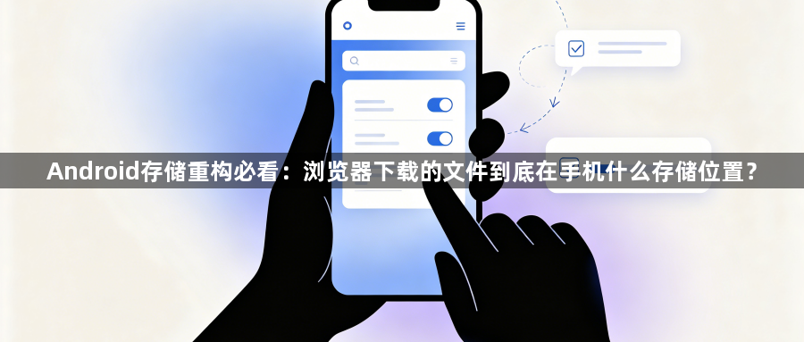 Android存储重构必看：浏览器下载的文件到底在手机什么存储位置？1