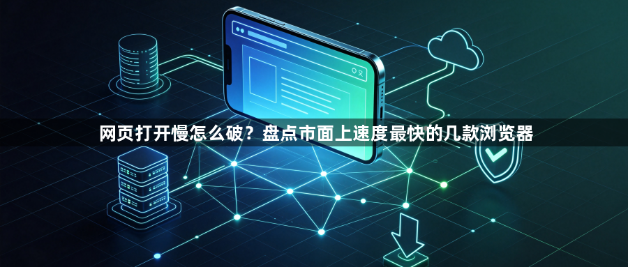 网页打开慢怎么破？盘点市面上速度最快的几款浏览器1