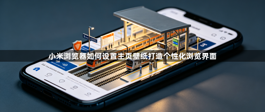 小米浏览器如何设置主页壁纸打造个性化浏览界面1