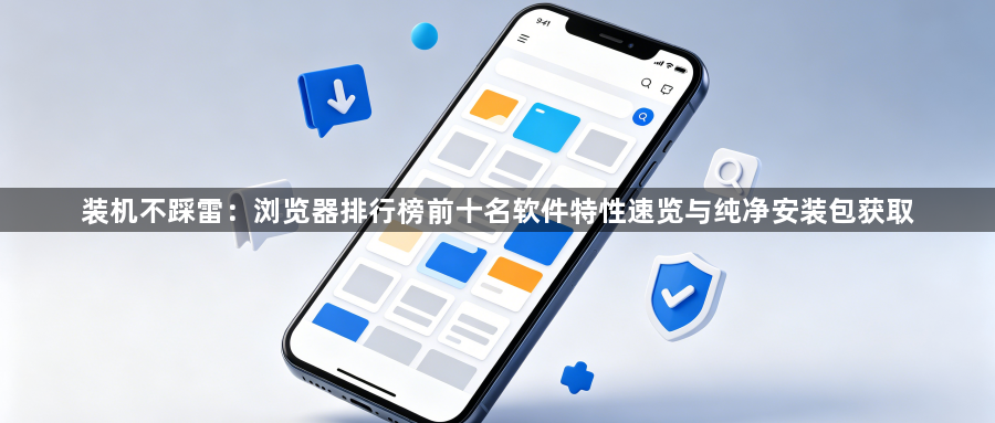 装机不踩雷：浏览器排行榜前十名软件特性速览与纯净安装包获取1