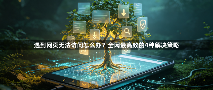 遇到网页无法访问怎么办?全网最高效的4种解决策略1