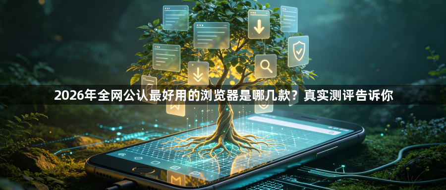 2026年全网公认最好用的浏览器是哪几款?真实测评告诉你1
