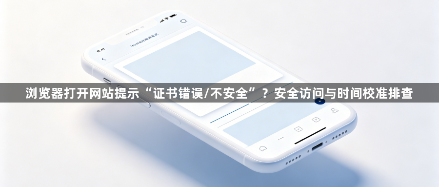 浏览器打开网站提示“证书错误/不安全”？安全访问与时间校准排查1