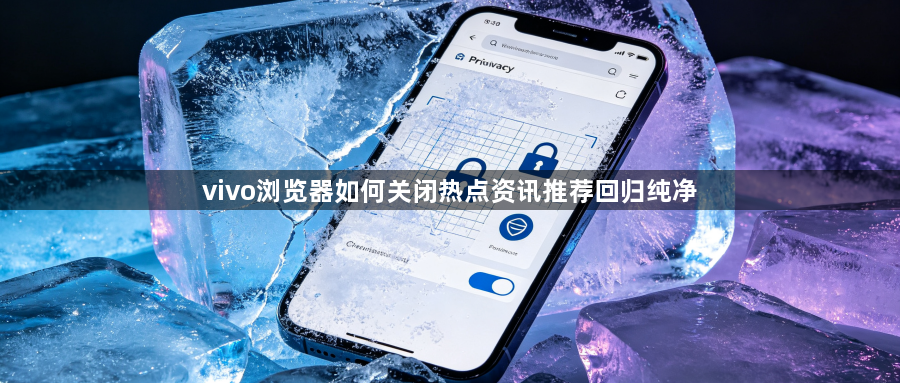 vivo浏览器如何关闭热点资讯推荐回归纯净1