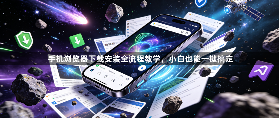 手机浏览器下载安装全流程教学,小白也能一键搞定1
