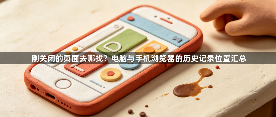 刚关闭的页面去哪找?电脑与手机浏览器的历史记录位置汇总1