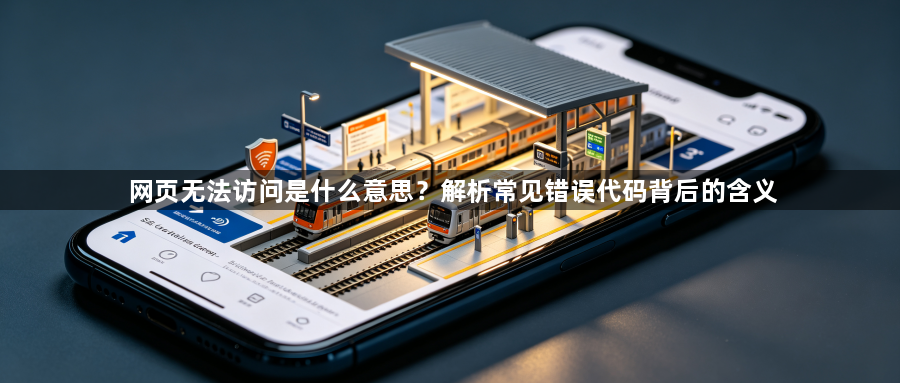 网页无法访问是什么意思?解析常见错误代码背后的含义1