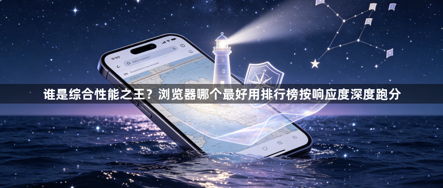 谁是综合性能之王？浏览器哪个最好用排行榜按响应度深度跑分1