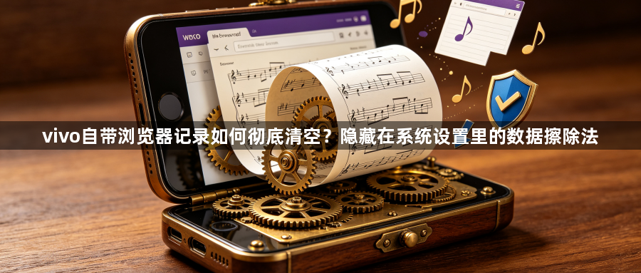 vivo自带浏览器记录如何彻底清空?隐藏在系统设置里的数据擦除法1