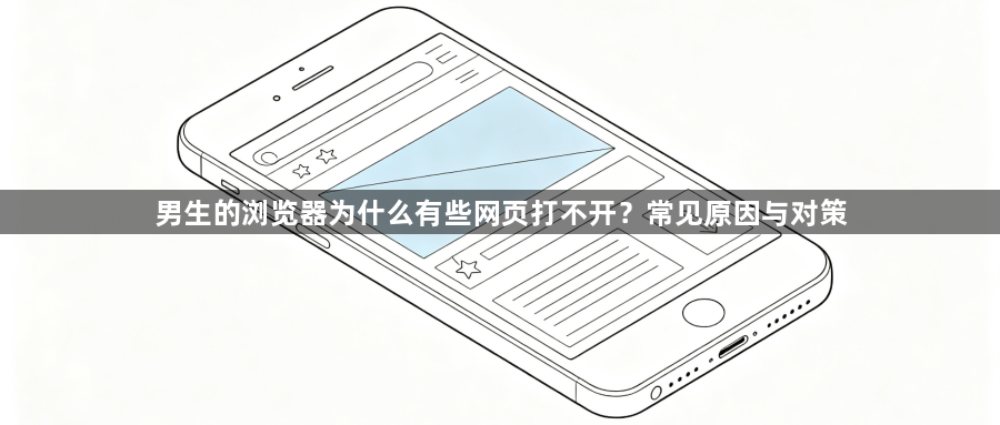 男生的浏览器为什么有些网页打不开?常见原因与对策1