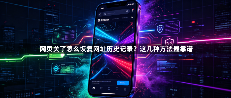 网页关了怎么恢复网址历史记录？这几种方法最靠谱1