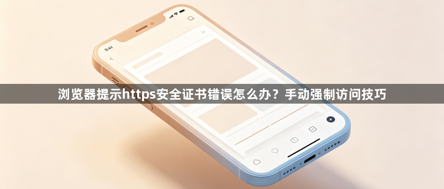 浏览器提示https安全证书错误怎么办?手动强制访问技巧1
