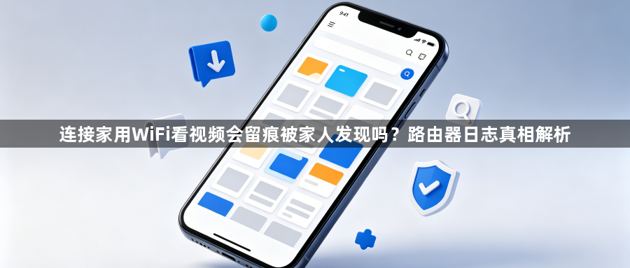 连接家用WiFi看视频会留痕被家人发现吗？路由器日志真相解析1