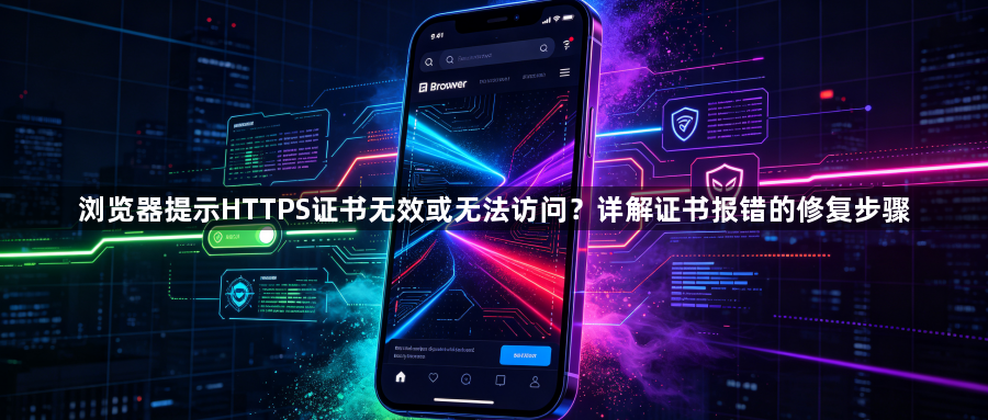 浏览器提示HTTPS证书无效或无法访问？详解证书报错的修复步骤1