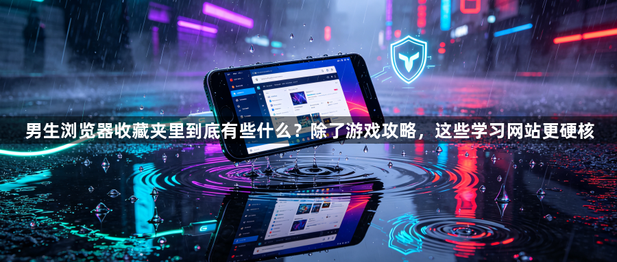 男生浏览器收藏夹里到底有些什么？除了游戏攻略，这些学习网站更硬核1