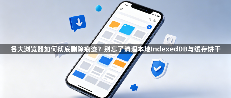各大浏览器如何彻底删除痕迹？别忘了清理本地IndexedDB与缓存饼干1