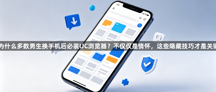 为什么多数男生换手机后必装UC浏览器？不仅仅是情怀，这些隐藏技巧才是关键1