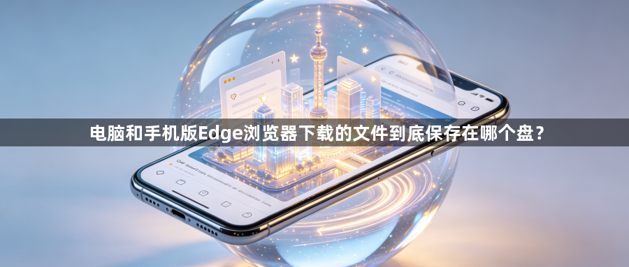 电脑和手机版Edge浏览器下载的文件到底保存在哪个盘？1