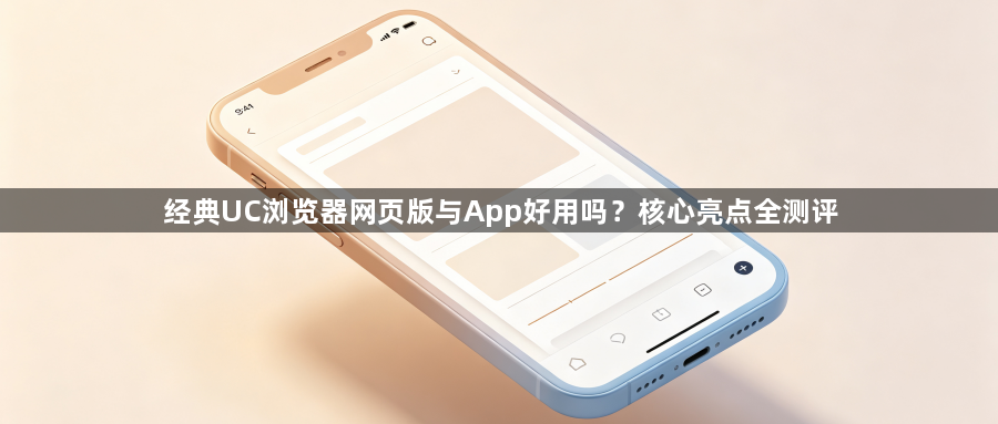 经典UC浏览器网页版与App好用吗？核心亮点全测评1